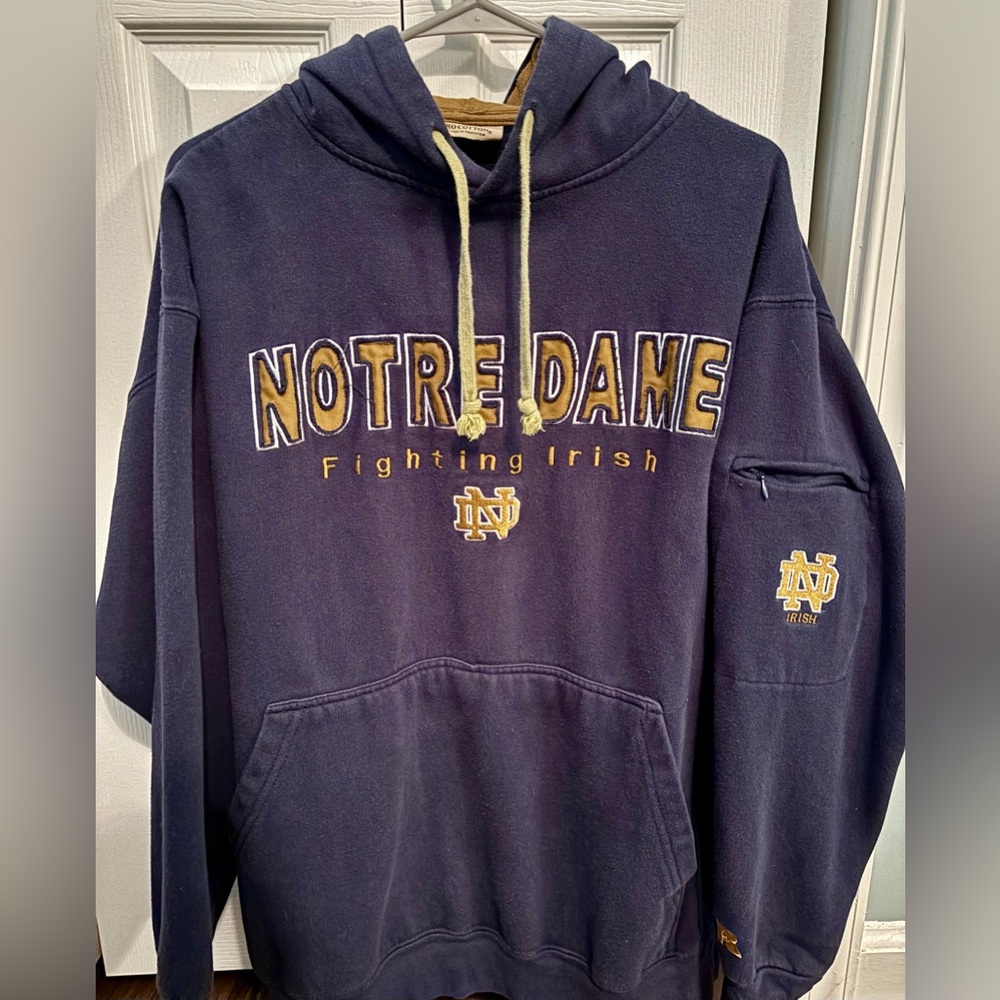 Notre Dame vintage sweatshirt!! Size XXl!
